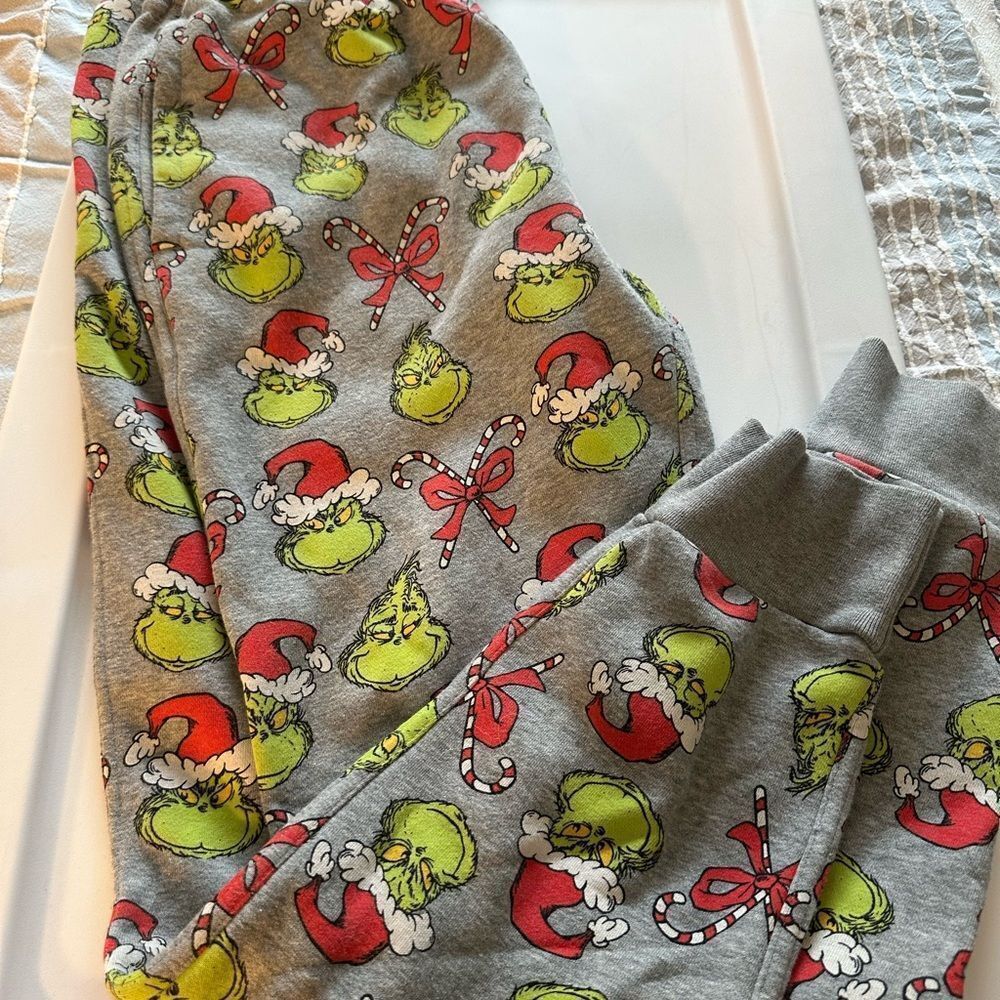 Grinch Christmas Sweat Pants
